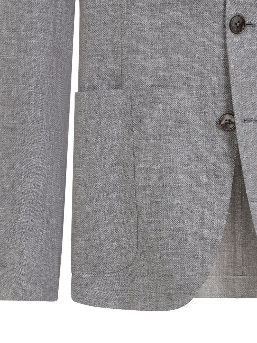 linen blazer - 3