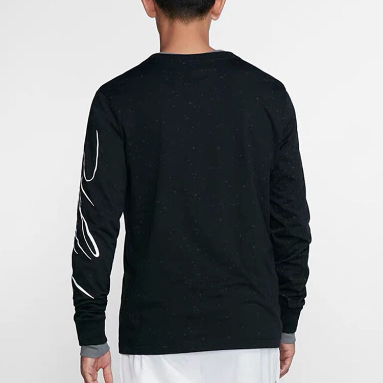 Air Jordan Filght Sweatshirt Men Black CQ7760-010 CT2948-010 - 4