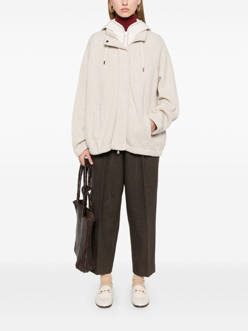 Brunello Cucinelli layered jacket outlook