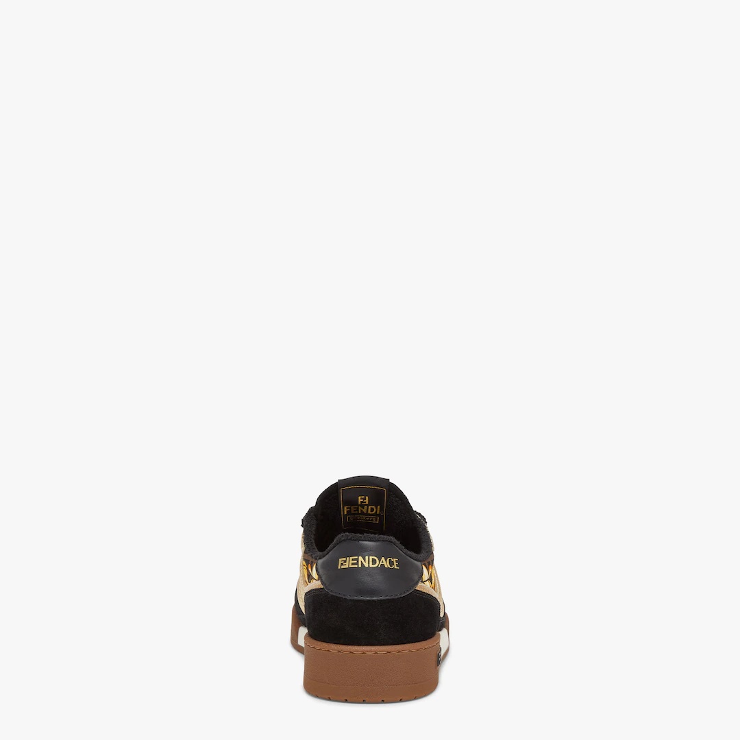 Fendace Black suede  low-tops - 3