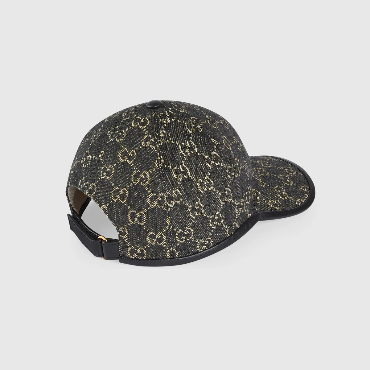 GG denim baseball hat - 3