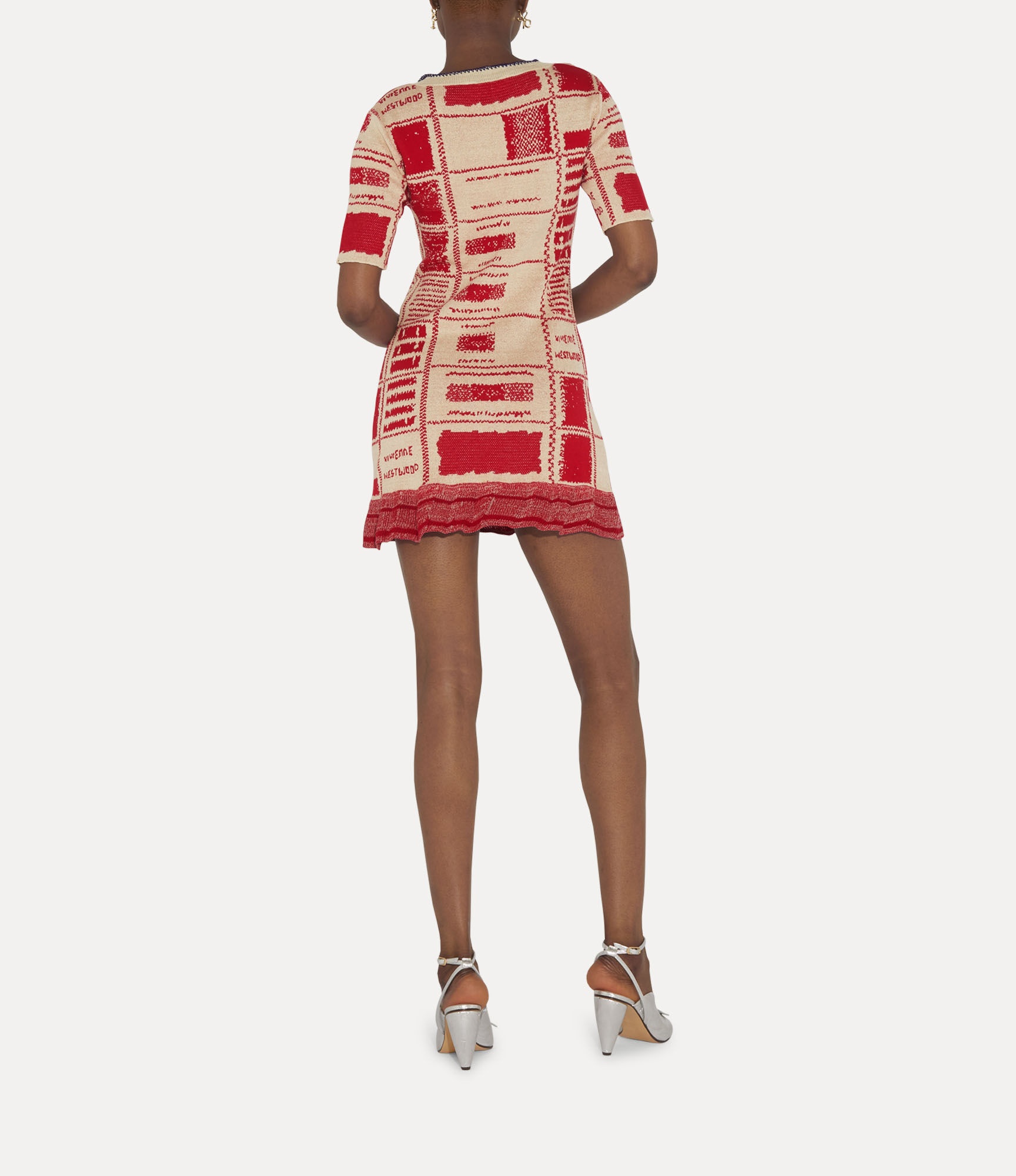 CHECKED DRESS - 4