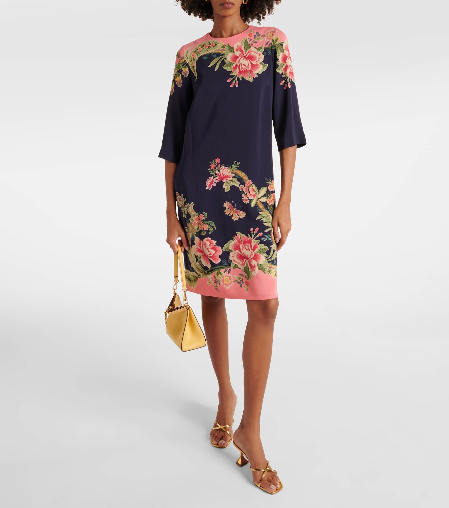 Floral shift dress - 2