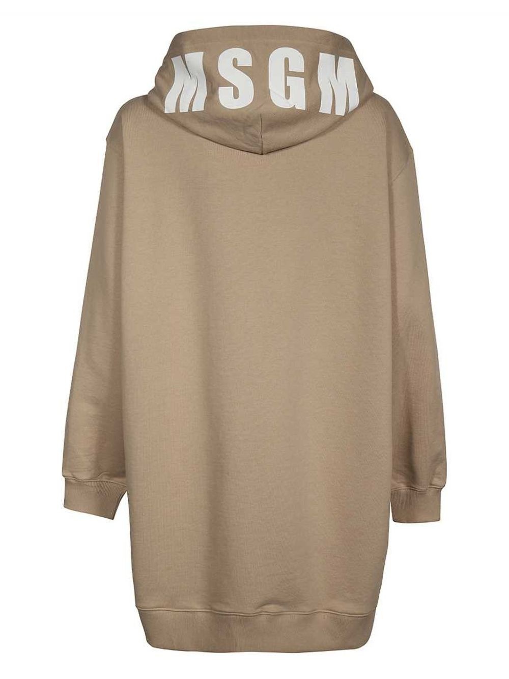 logo-print dress - 2