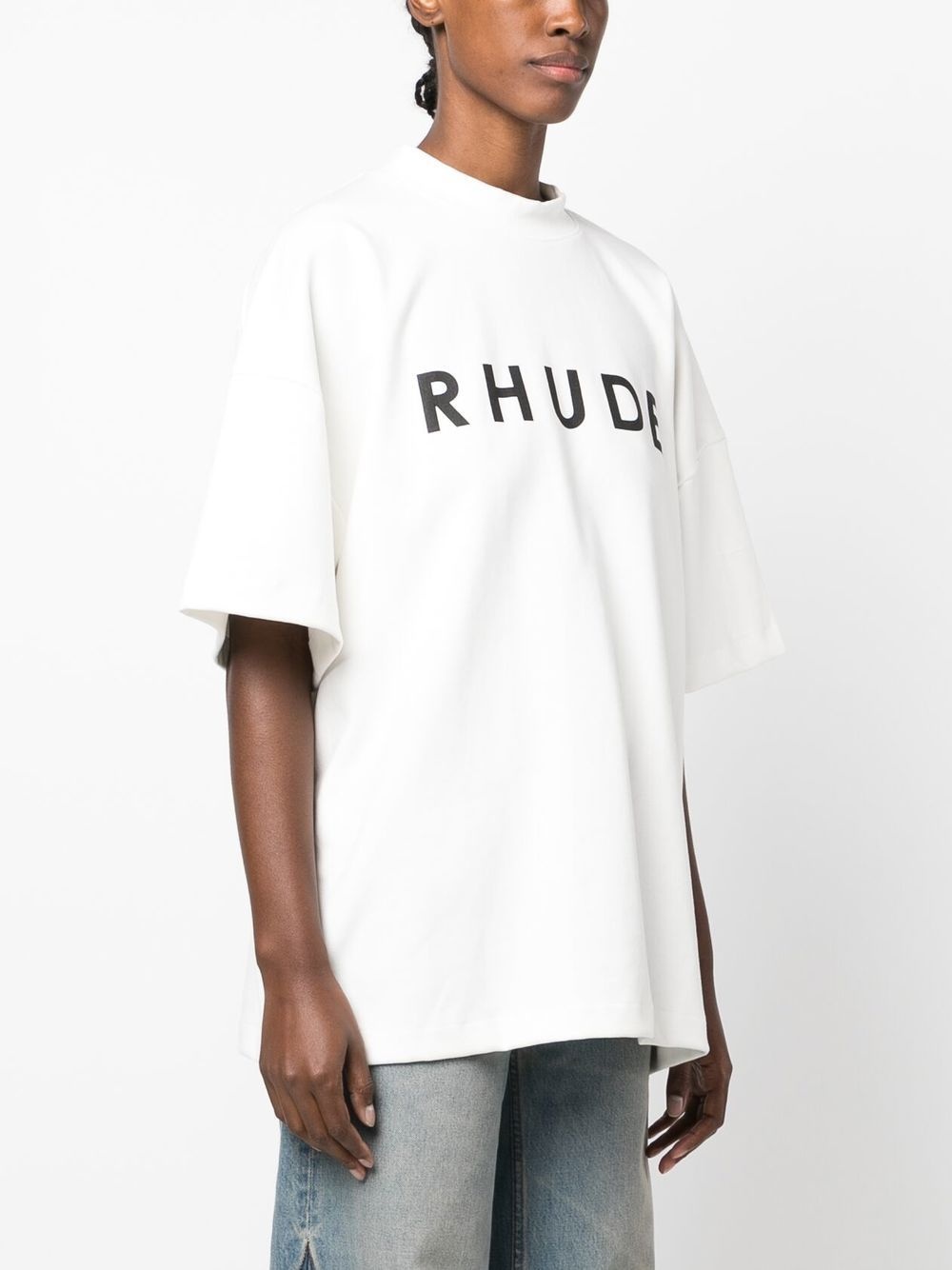 oversized logo T-shirt - 3