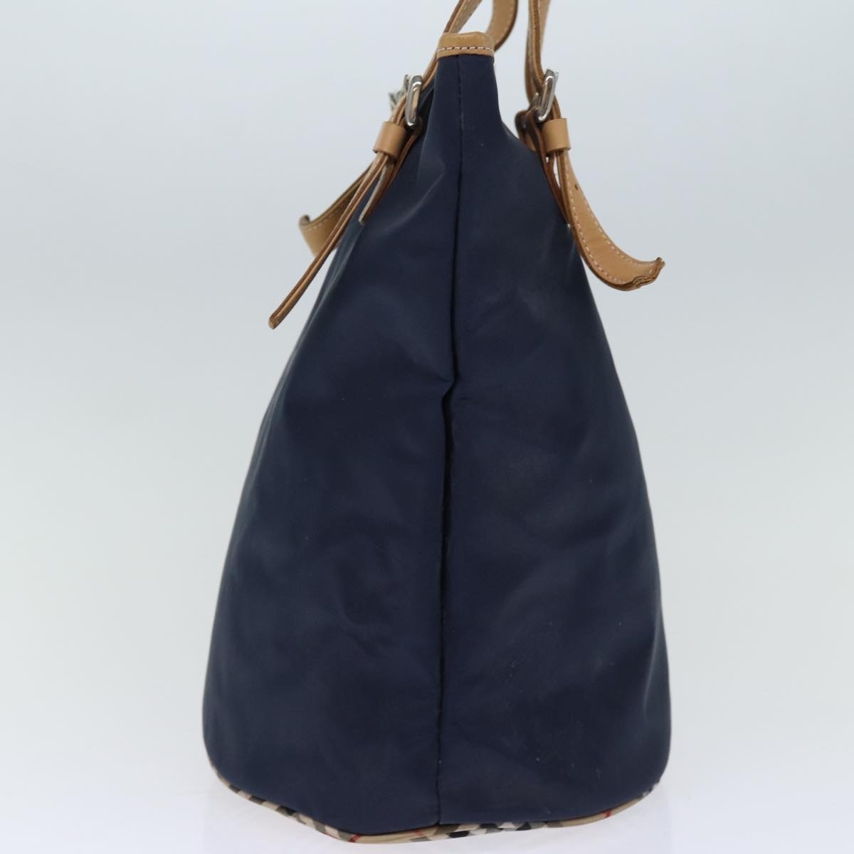 Burberry Blue Label Tote Bag Nylon Navy - 3