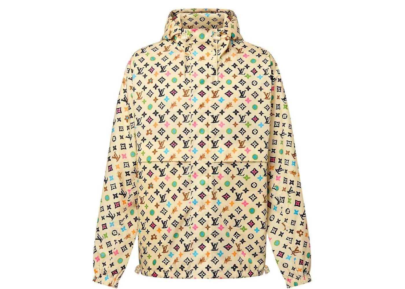 Louis Vuitton by Tyler, the Creator Printed Monogram Windbreaker Pastel Multicolor - 1