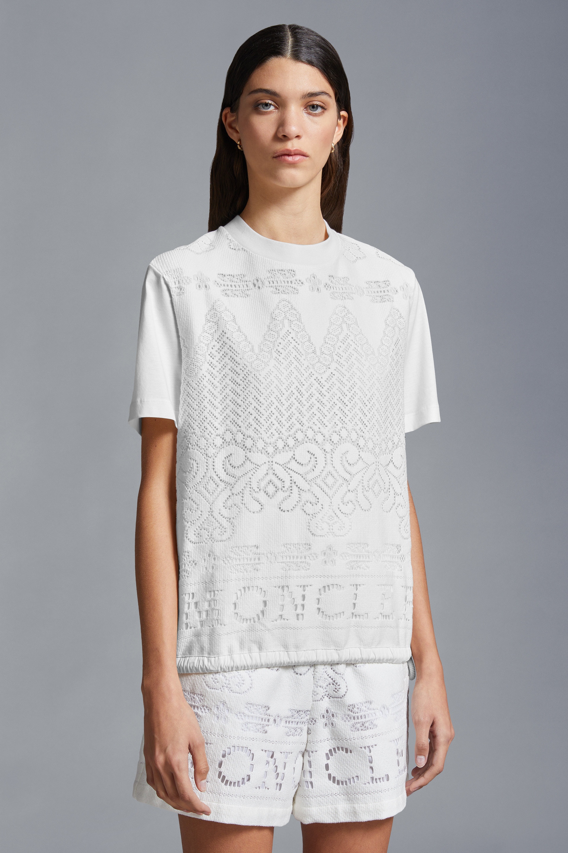 Cotton Lace T-Shirt - 3