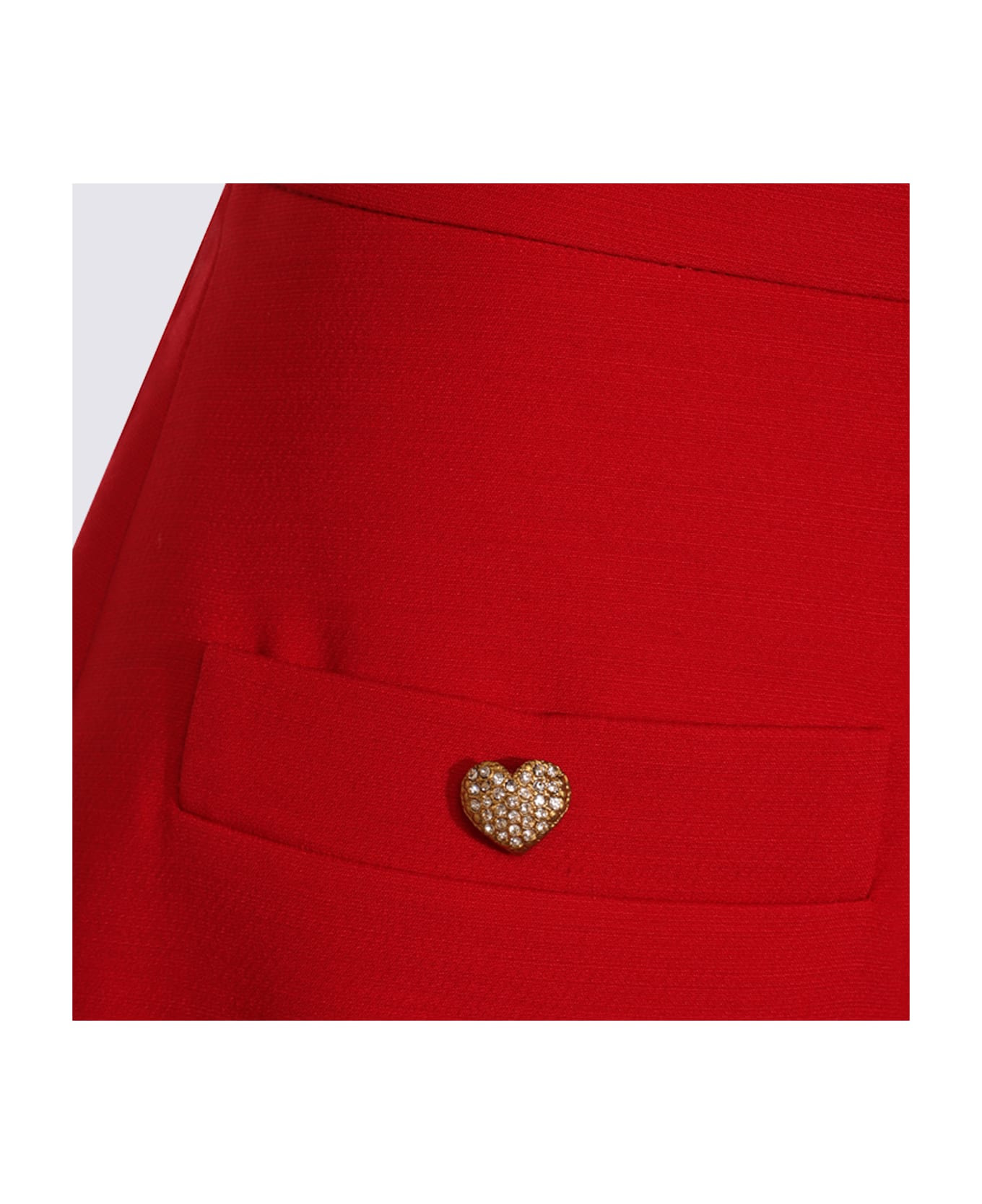 Red Silk Skirt - 3