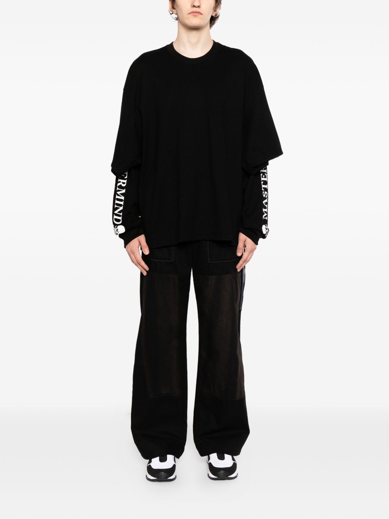 MASTERMIND WORLD logo double sleeves T-shirt outlook