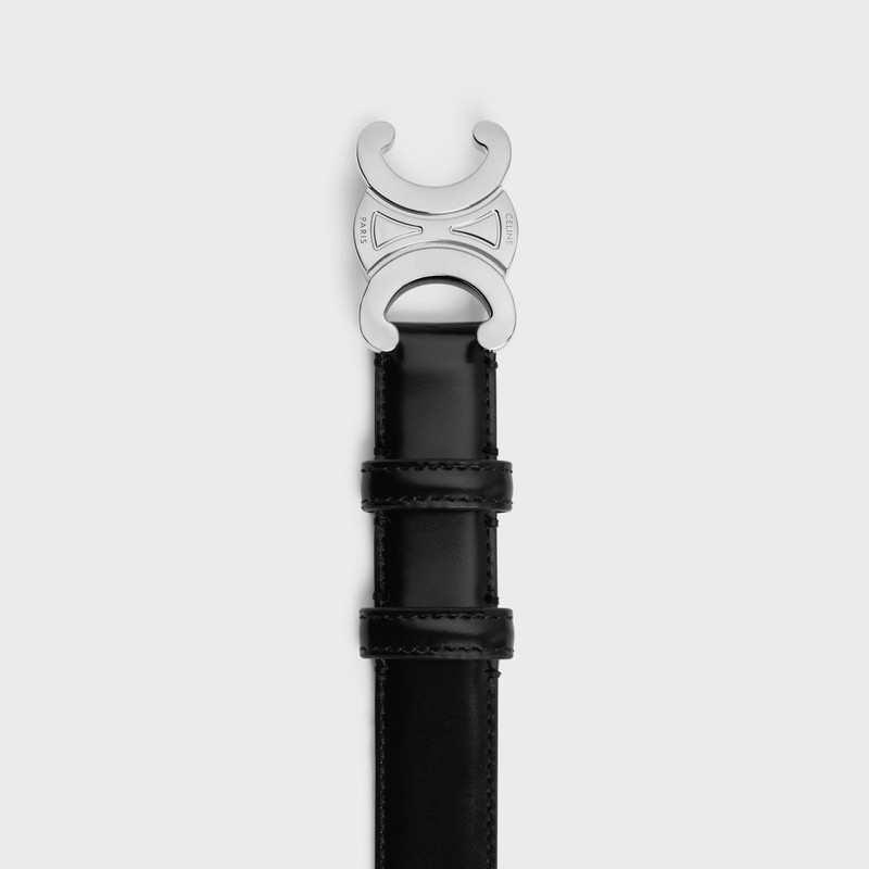 Medium Triomphe Belt in Taurillon Leather 3