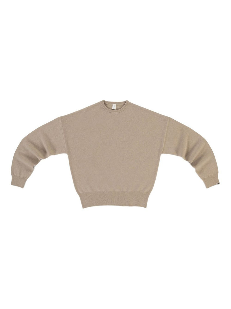 crew-neck long-sleeve sweater 1