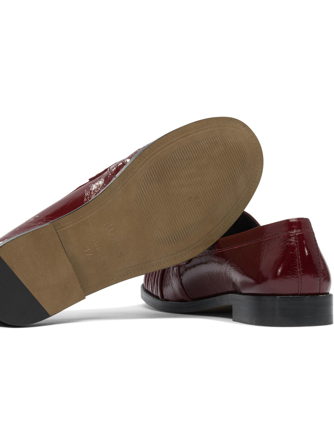 Alohas - Alohas Marietta Onix Black Leather Loafers - 5