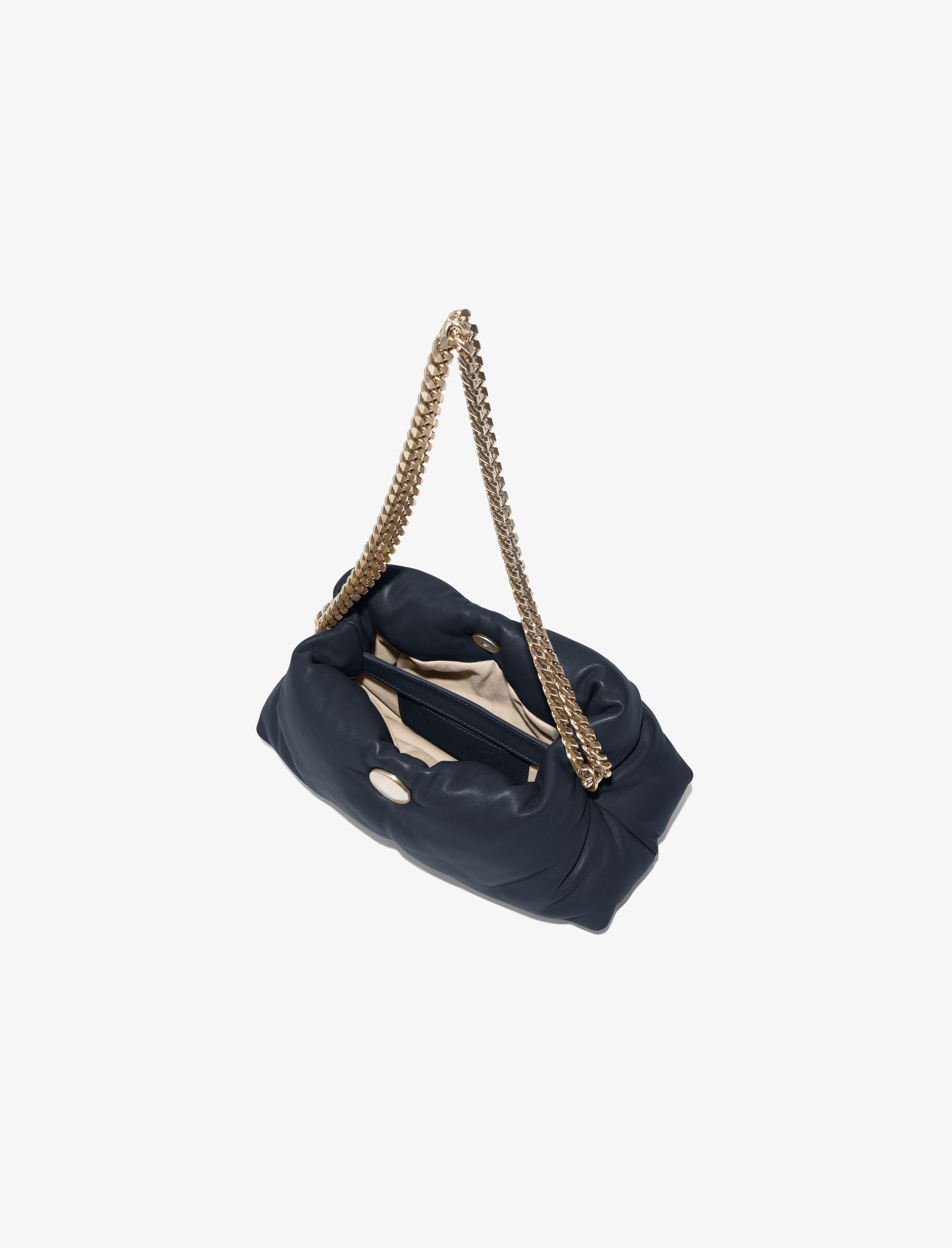 Small Puffy Chain Tobo Bag - 5