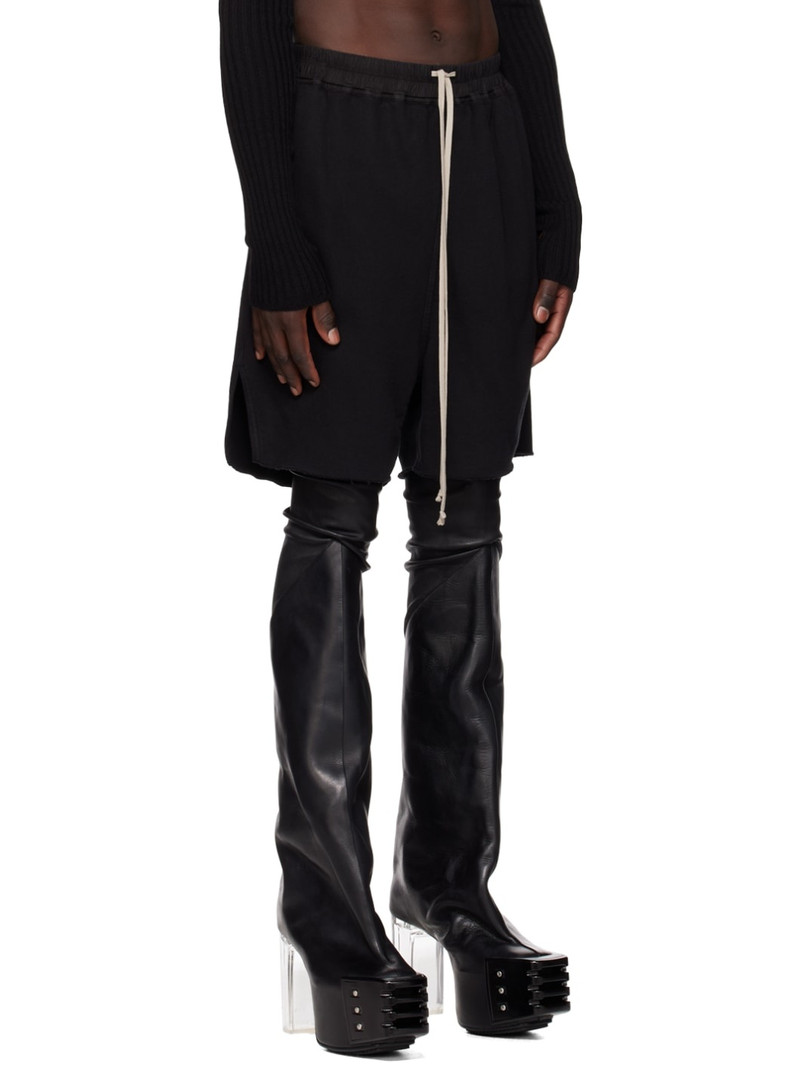 Rick Owens Black Boxer Shorts outlook