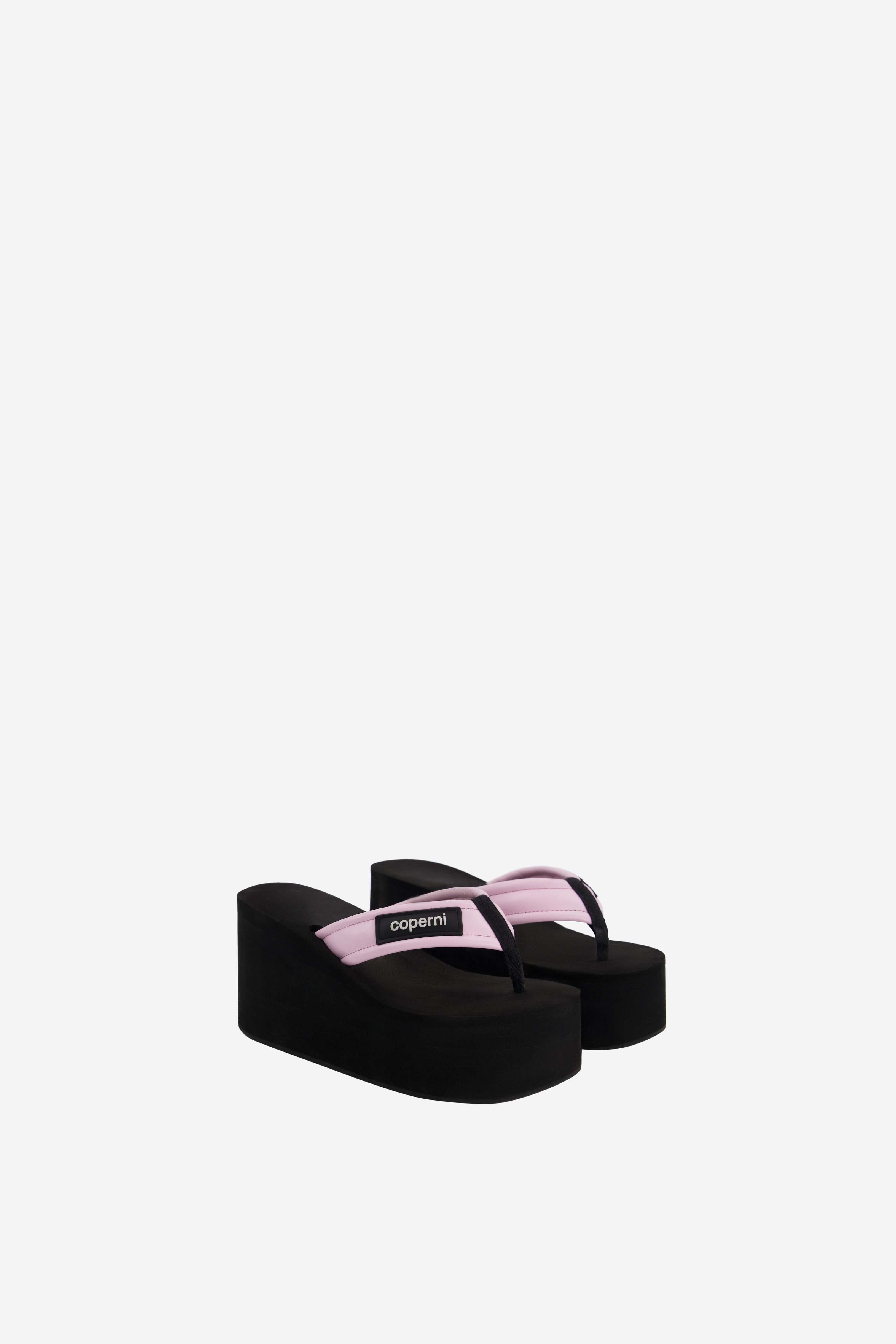 Branded Wedge Sandal - 3