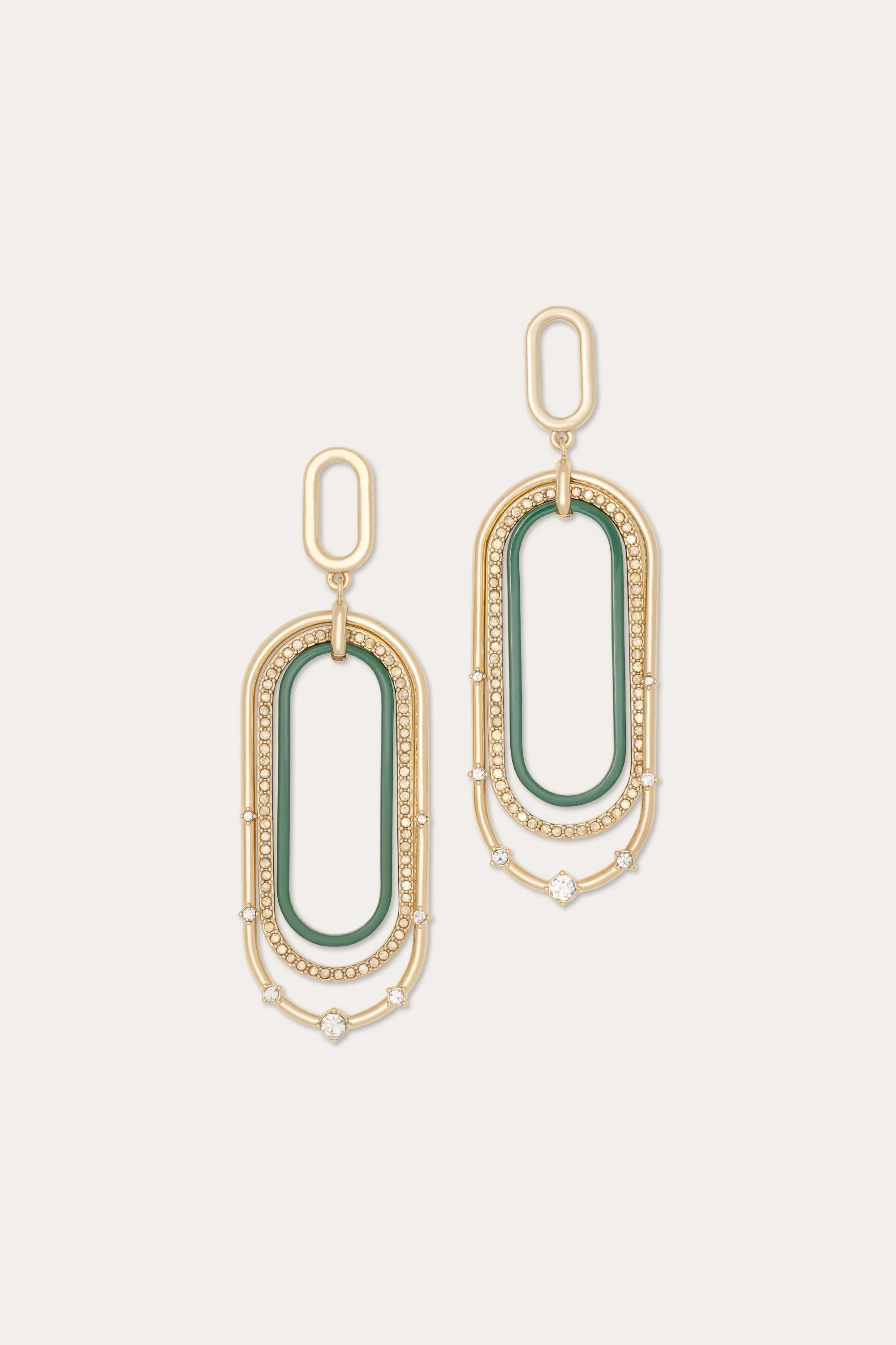 Mila Crystal Earrings - 1