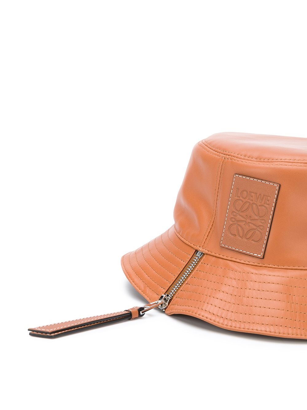 Leather fisherman hat - 2