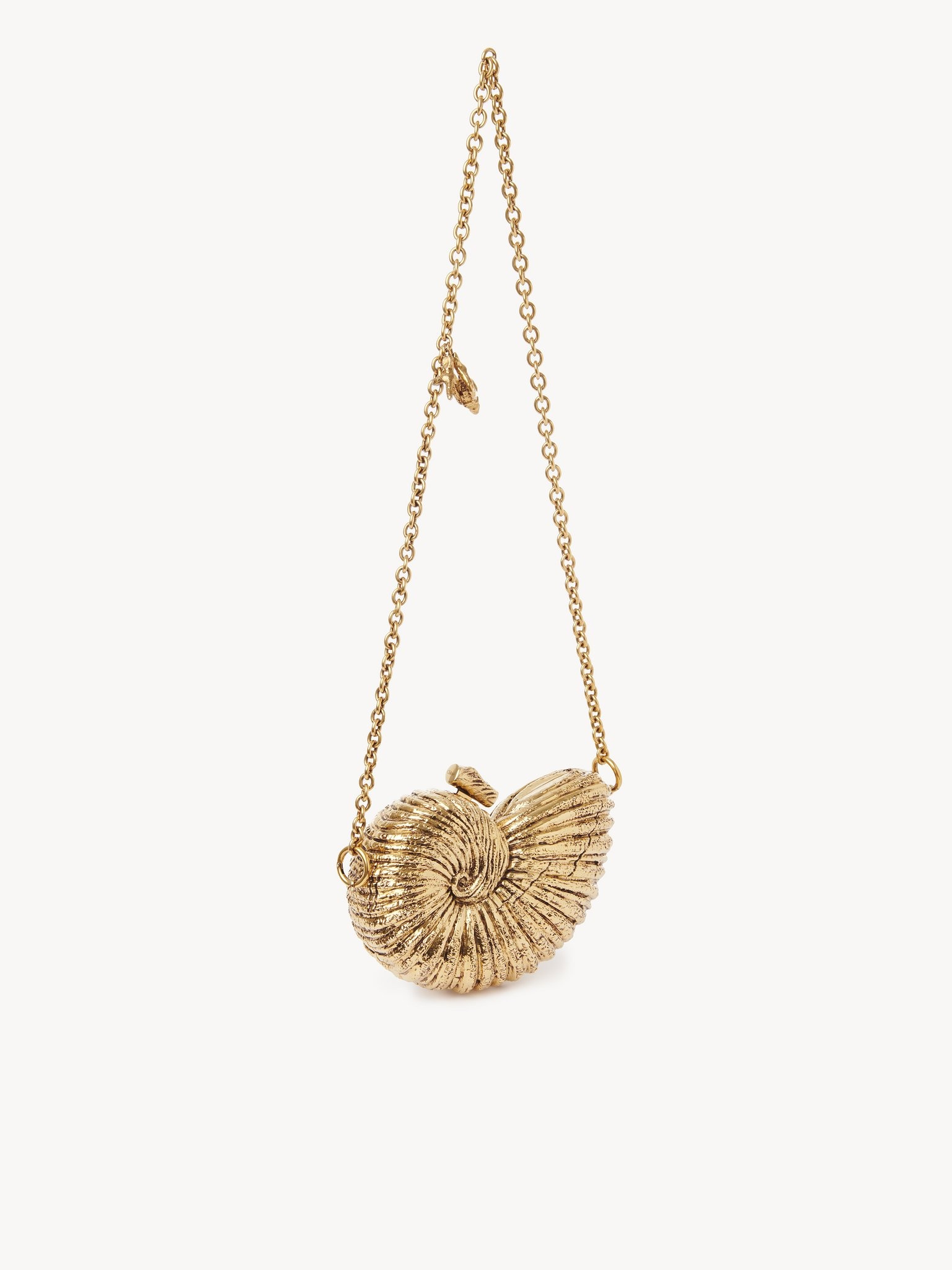 SEA TREASURES SHELL MINAUDIÈRE IN METAL - 3