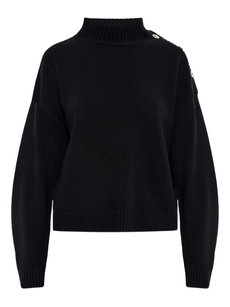 Medusa-button sweater 1