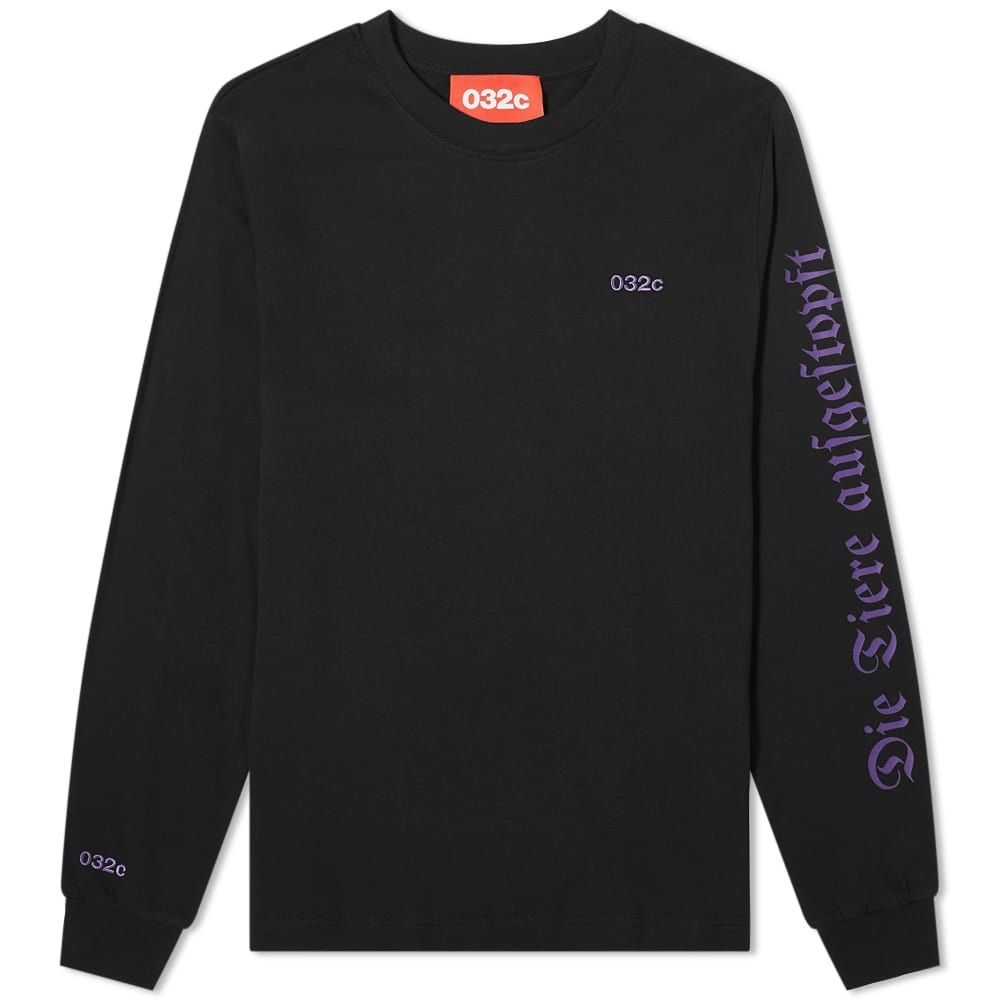 032c Long Sleeve Logo Tee - 1