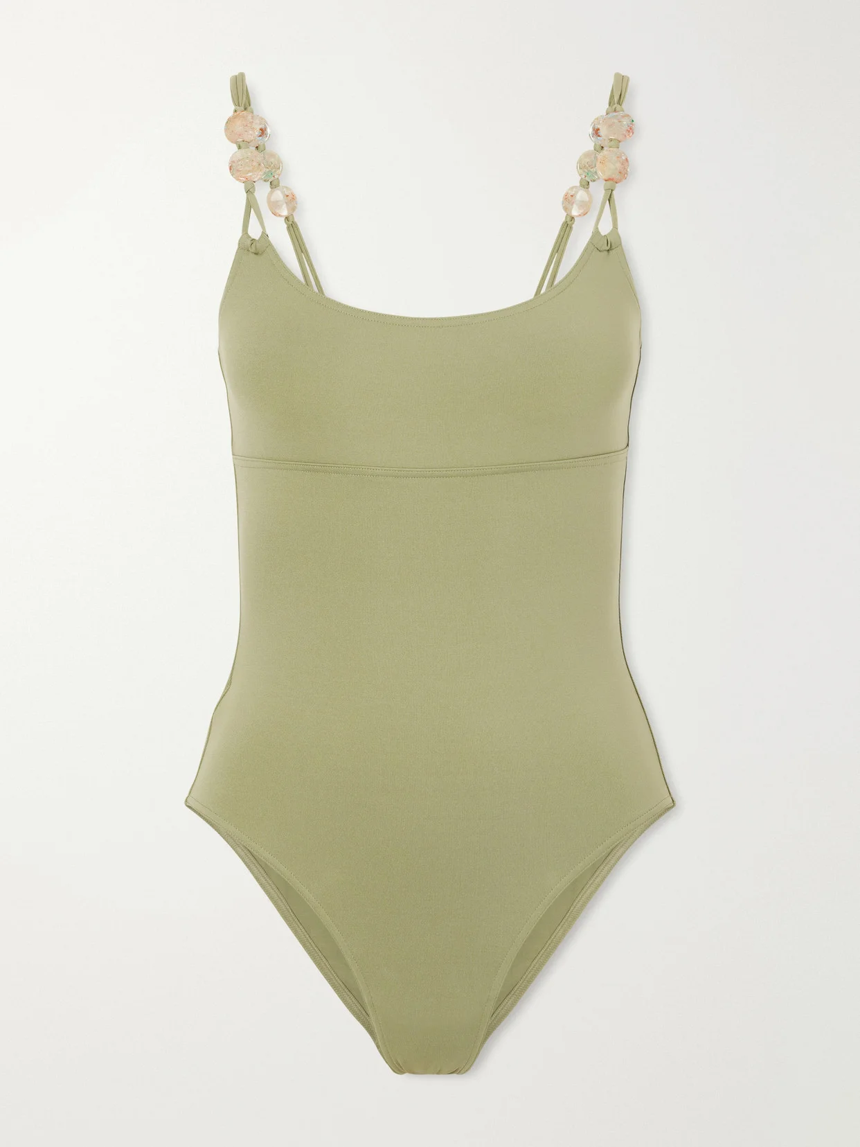 Lynda Bead-embellished Swimsuit - 1