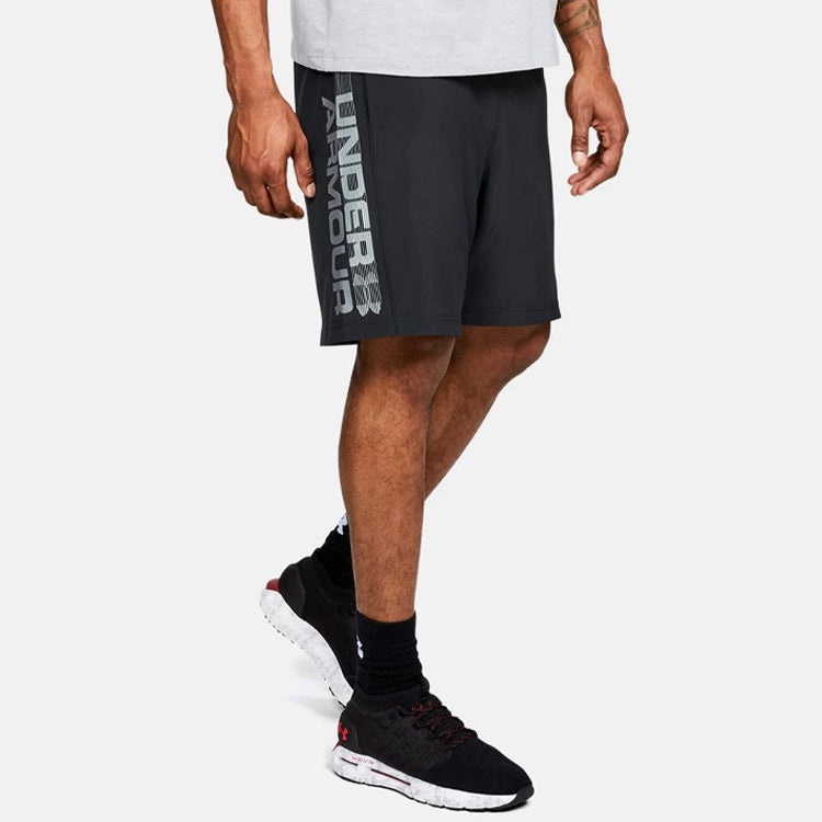 Under Armour Woven Graphic Wordmark Shorts 'Black' 1320203-001 - 3