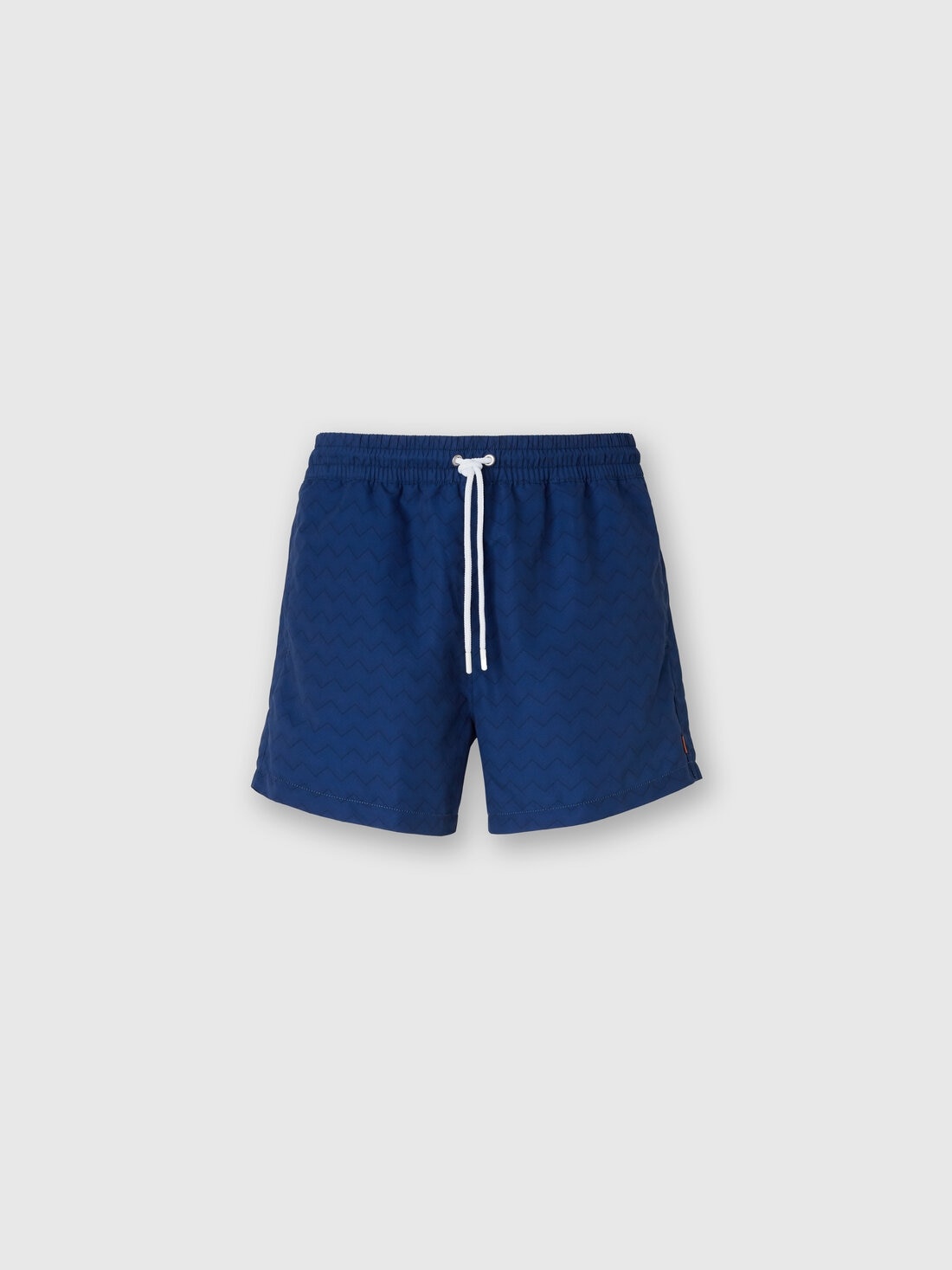 Tonal zigzag swim trunks - 1