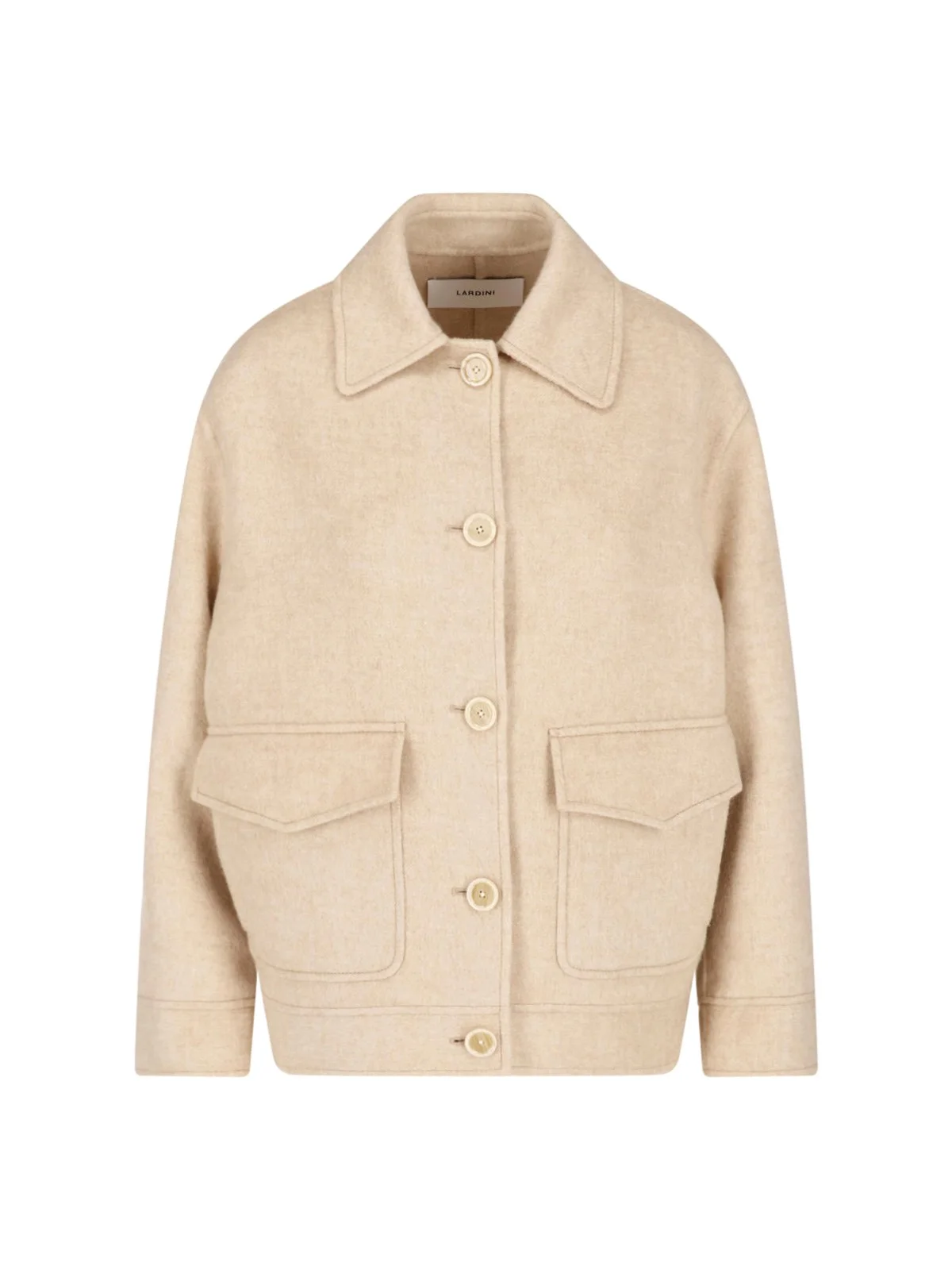 WOOL BUTTON JACKET - 1