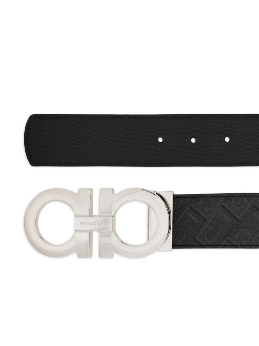 reversible Gancini belt - 2
