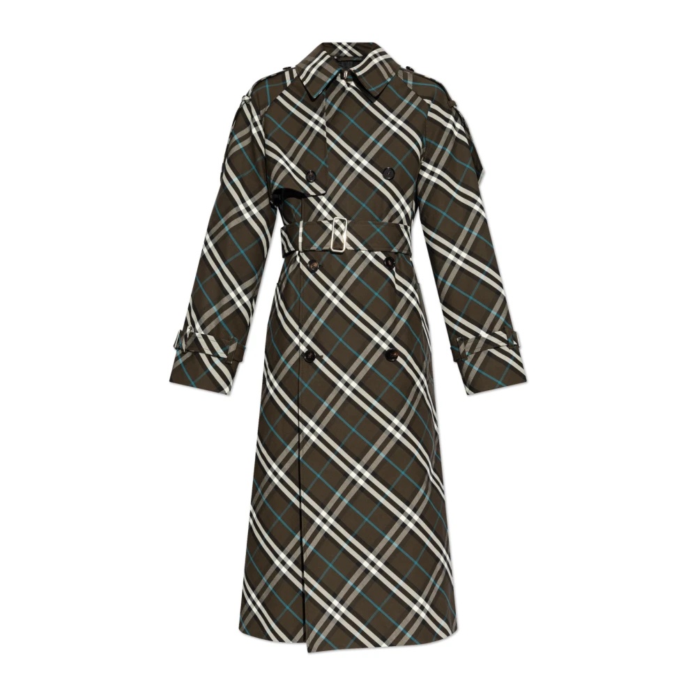トレンチコート Burberry FW24 Burberry Jackets (8095300 C1213) Burberry CHECK PATTERN TRENCH COAT | miinto | REVERSIBLE