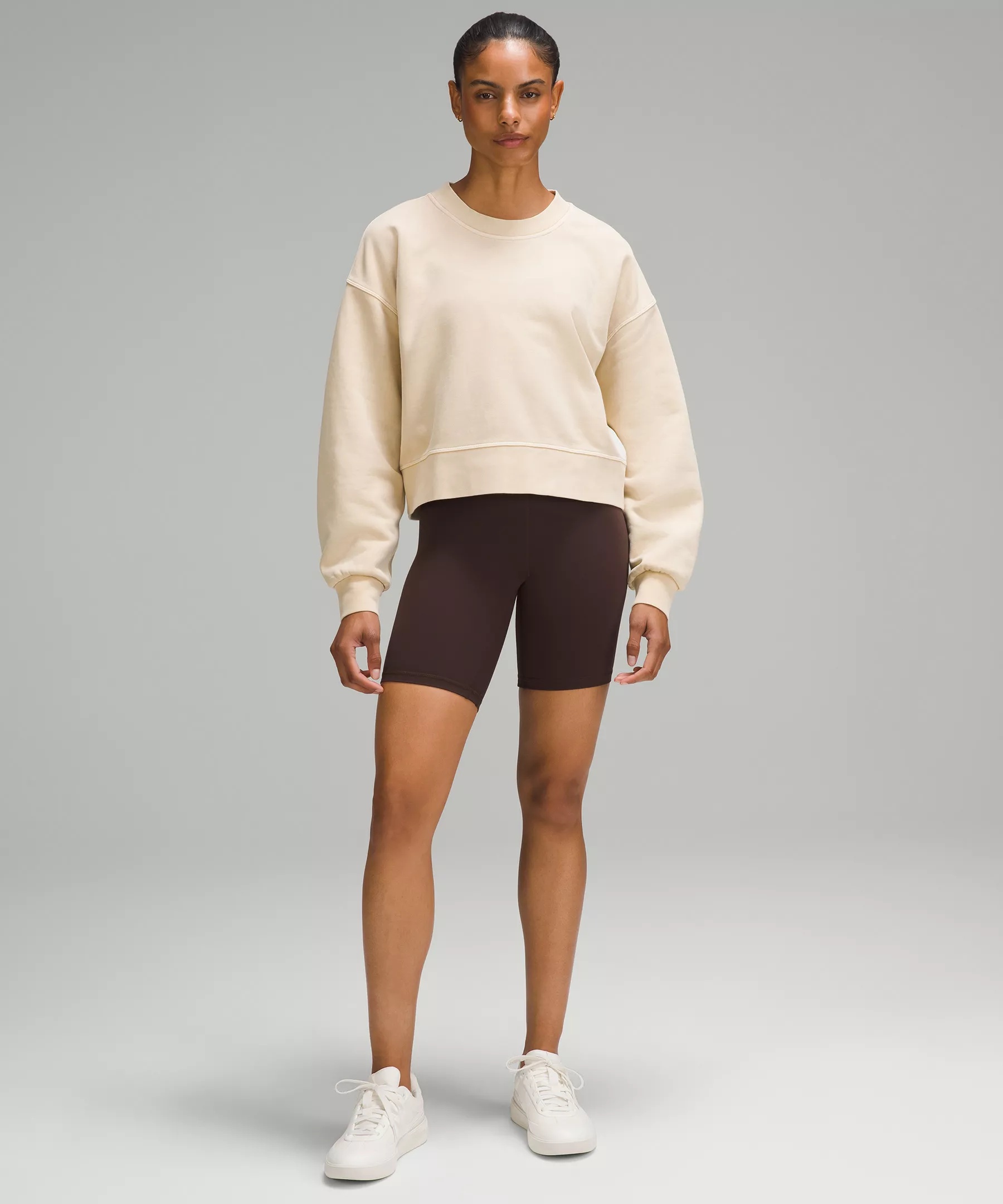 Perfectly Oversized Cropped Crew *Dye - 2