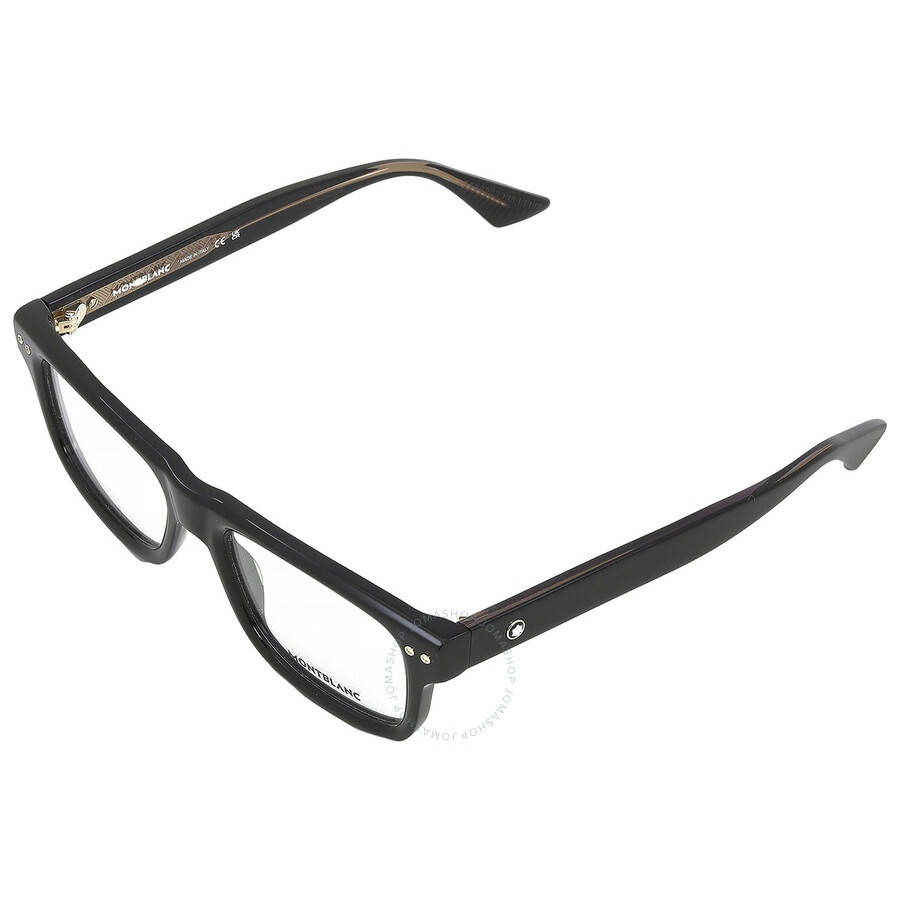 Montblanc Demo Rectangular Men's Eyeglasses MB0289O 001 53 - 5