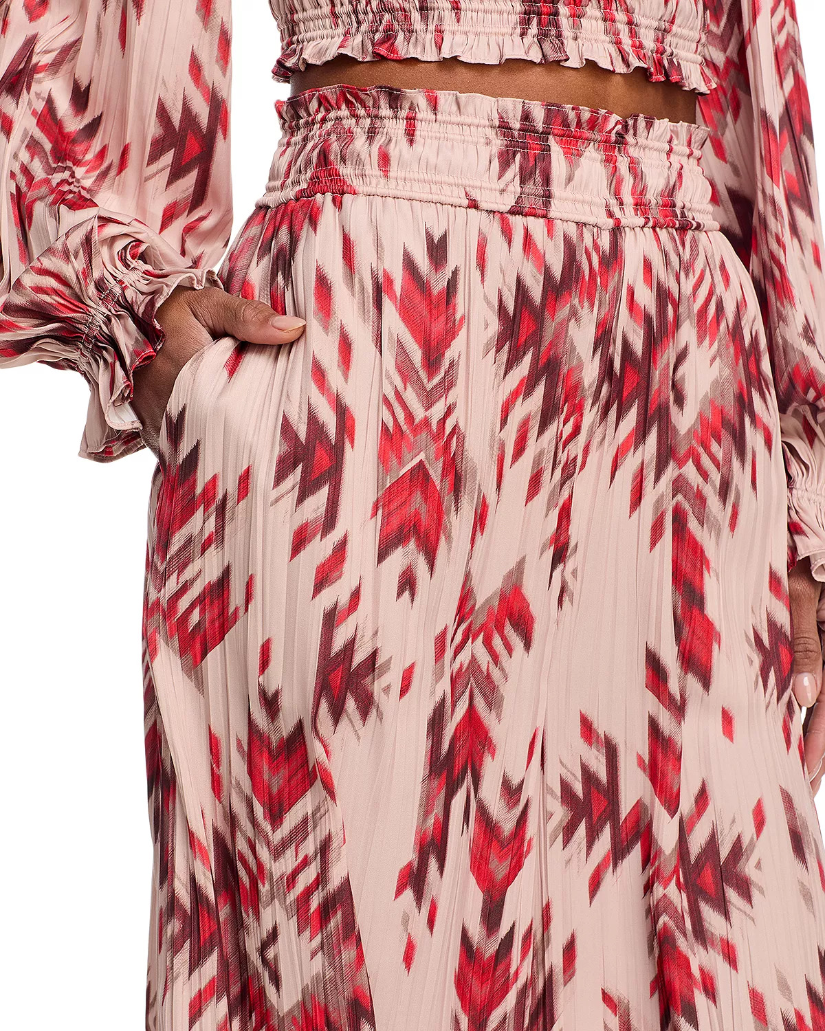 Lyra Smocked Waist Pants - 5