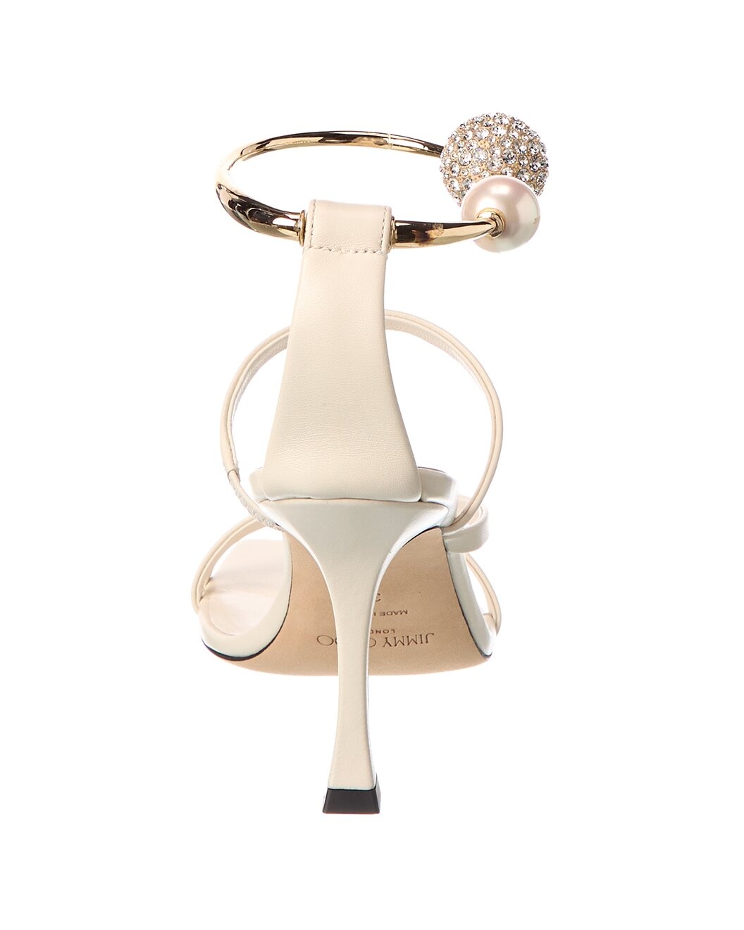 Jimmy Choo Ottilia 90 Leather Sandal - 3