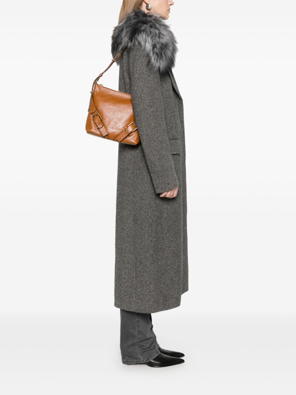 Voyou leather crossbody bag - 2