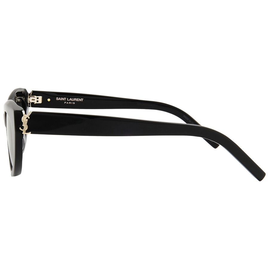 Saint Laurent Grey Geometric Ladies Sunglasses SL M115 002 54 - 4