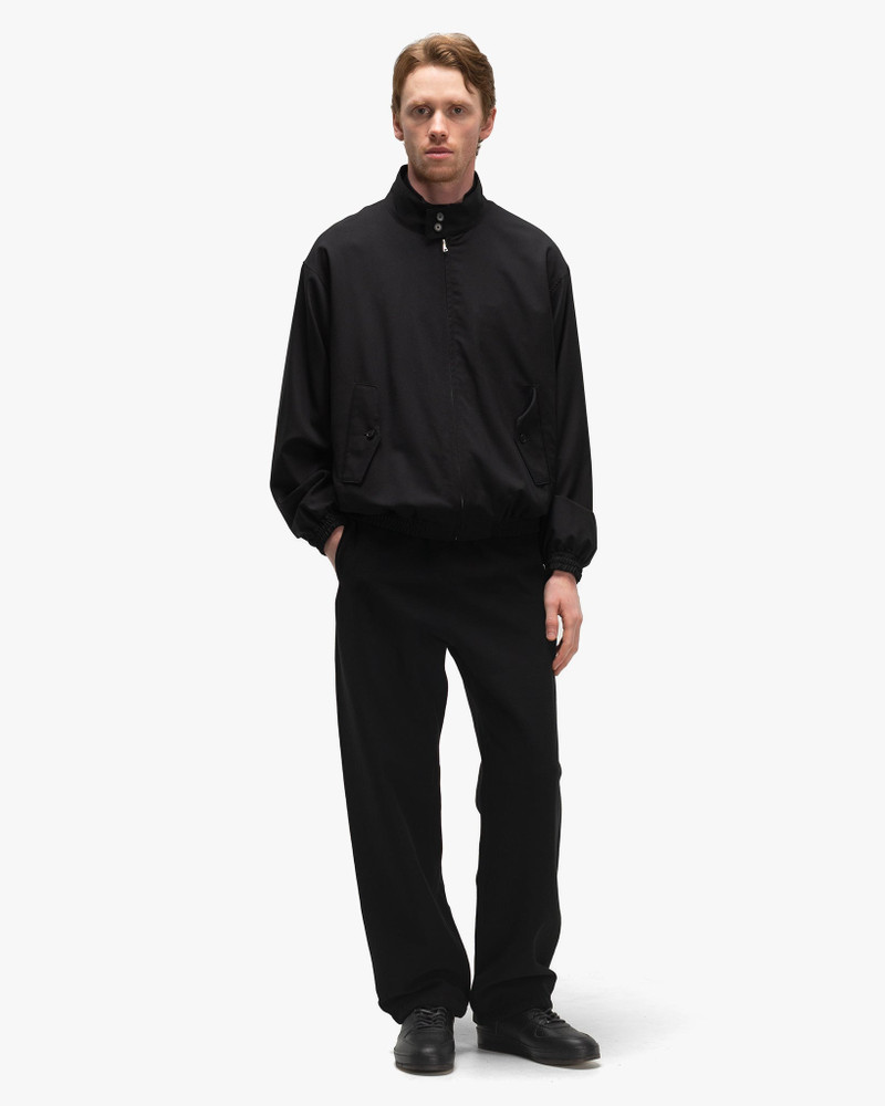 AURALEE Super Fine Tropical Wool Zip Blouson Black outlook