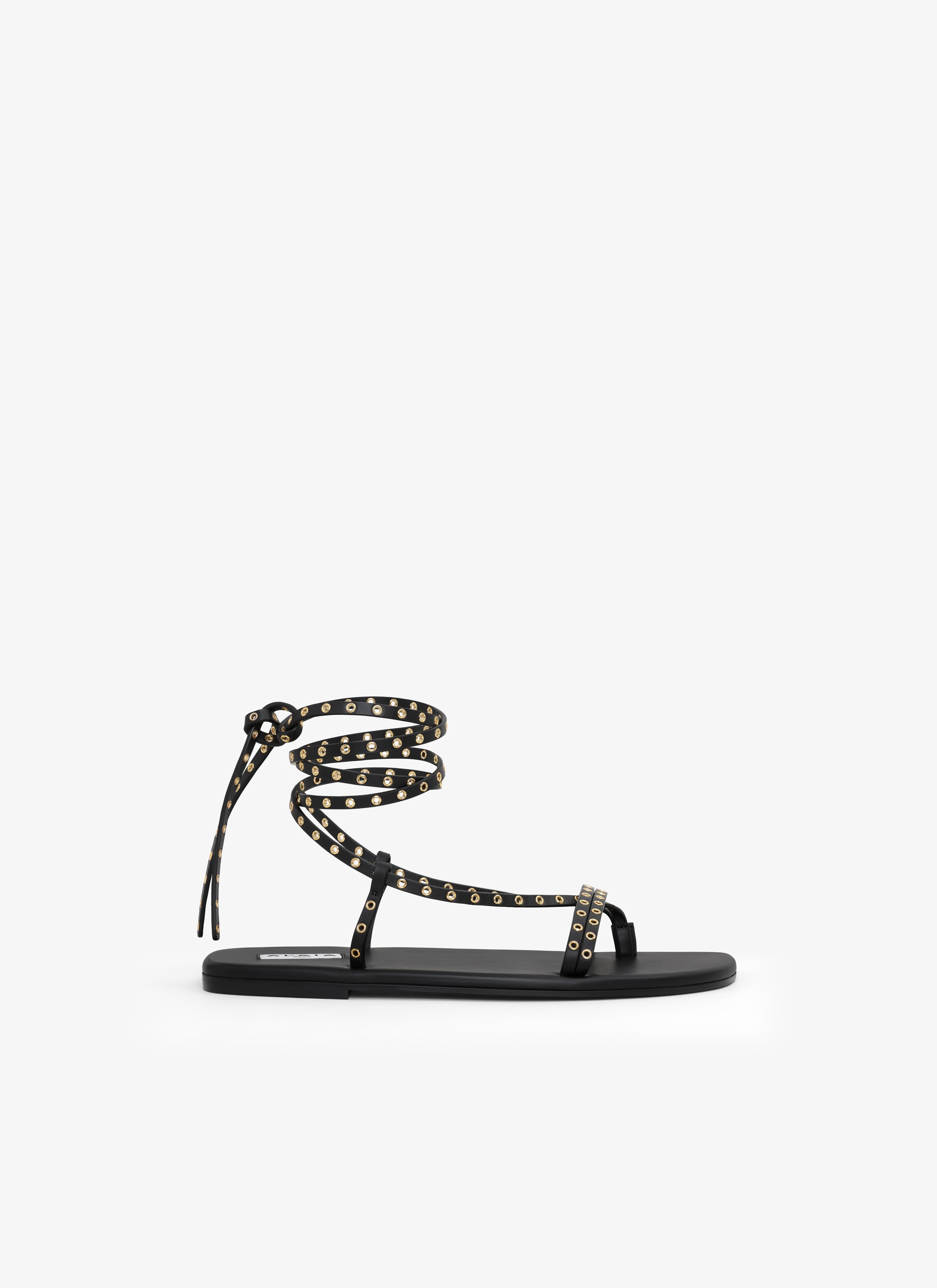 MARSA FLAT SANDALS IN CALFSKIN - 1