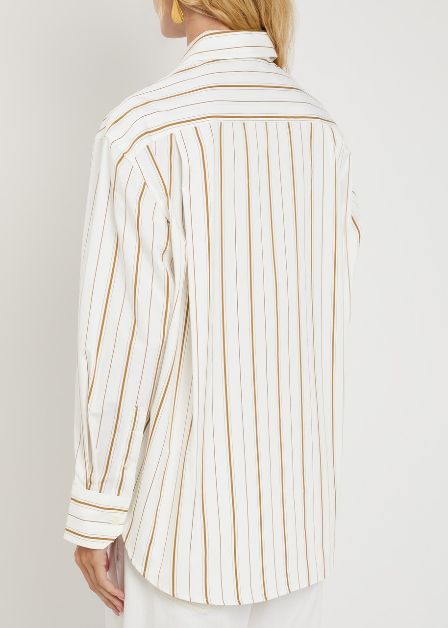 Rag & Bone Jessica Striped Cotton-poplin Shirt - 3
