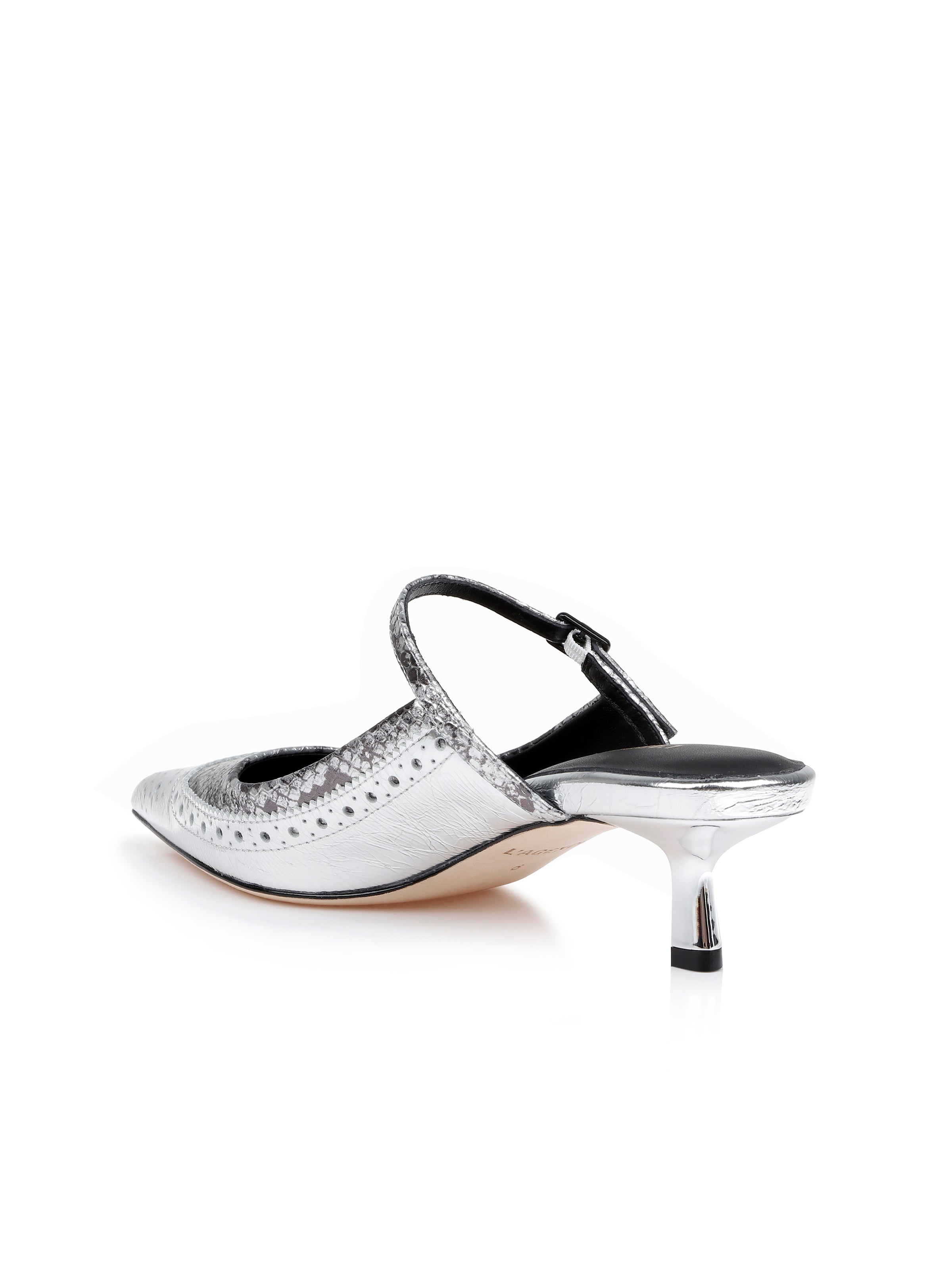 Elle Patent Leather Mule - 3