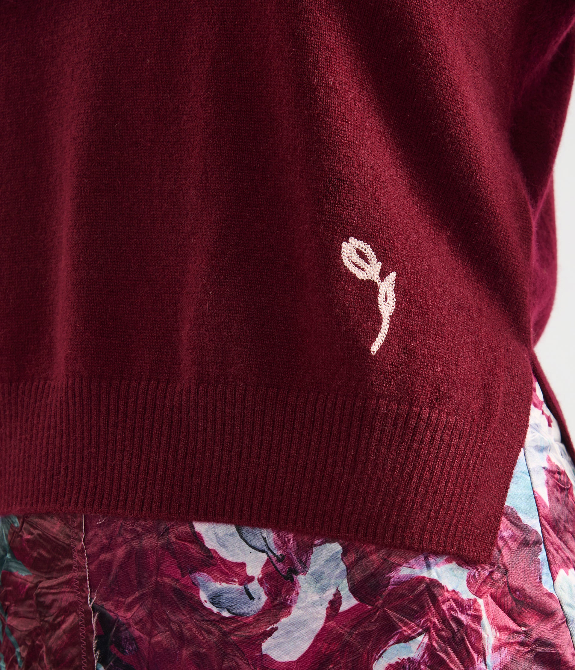 CASHMERE CREW NECK JUMPER - 5