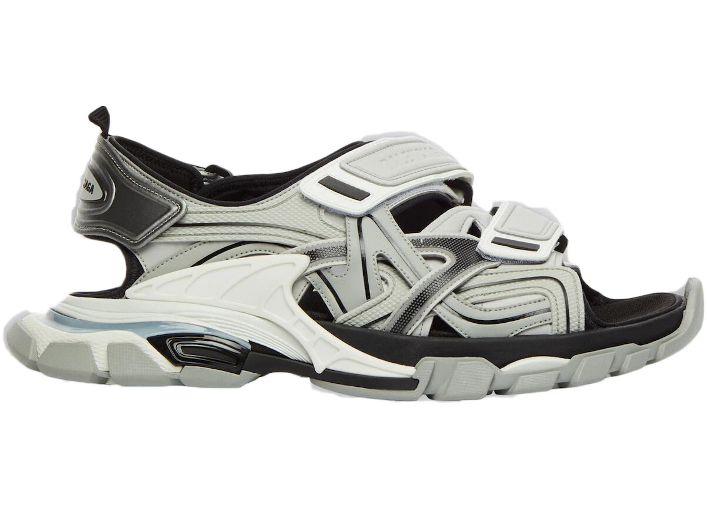 Balenciaga Track Sandal Grey Black - 1