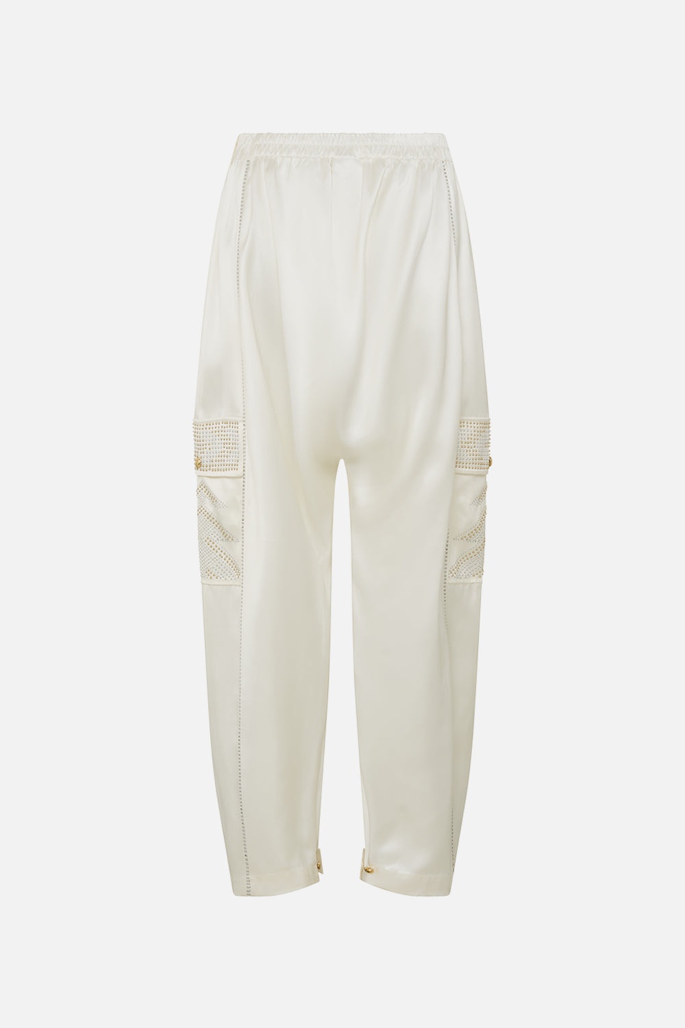 HAREM PANT WITH SIDE SNAPS - 7