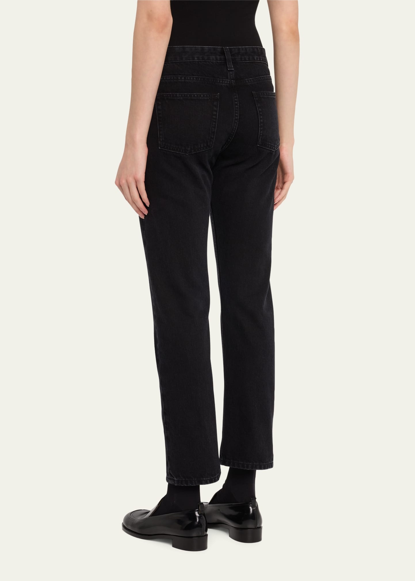 Riaco Slim-Leg Crop Jeans - 3