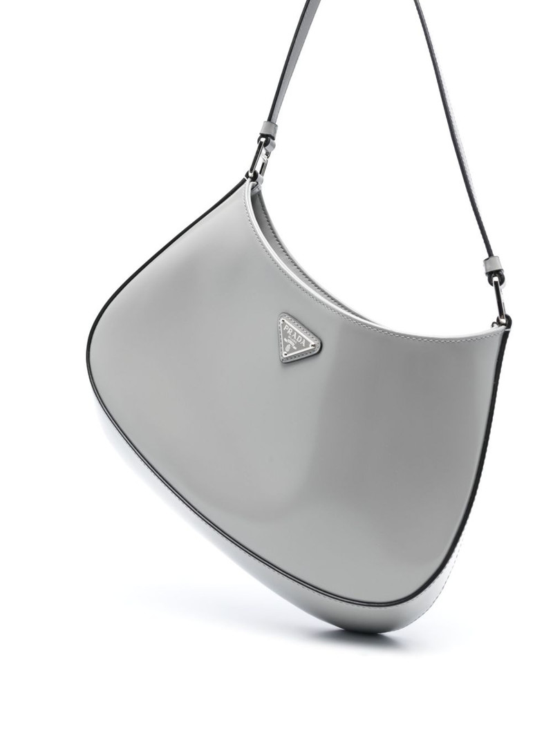 Cleo brushed leather shoulder bag 5