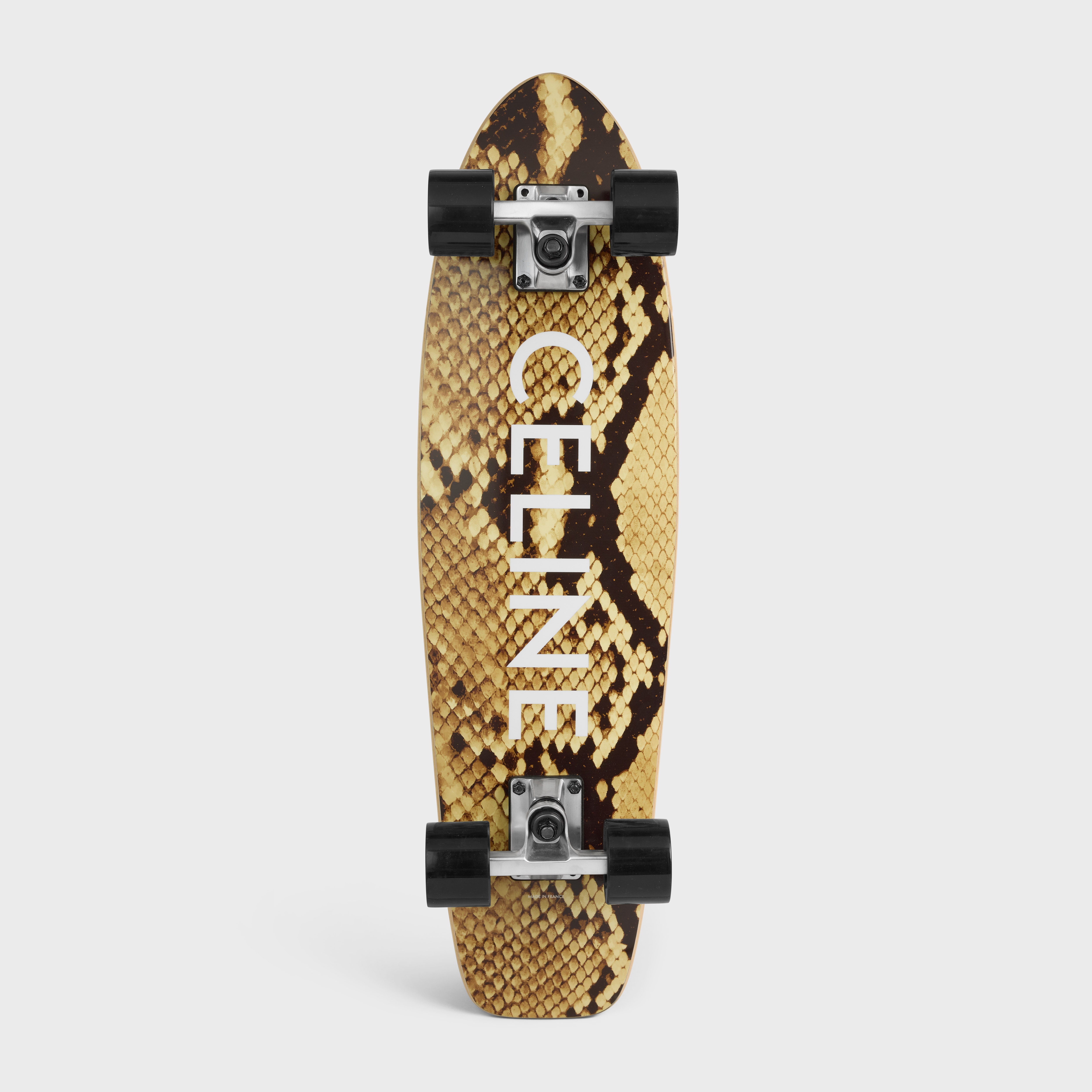 MINI CRUISER in Wood with Python and Celine print - 1