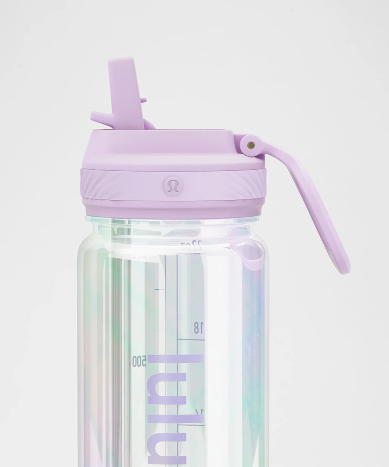 Back to Life Clear Bottle 24oz *Straw Lid 3