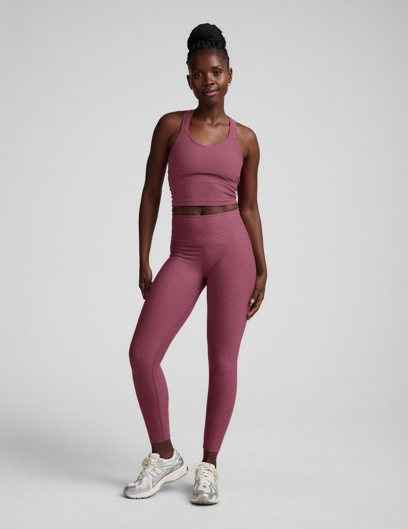 BEYOND YOGA Spacedye Twist Through Cropped Tank outlook
