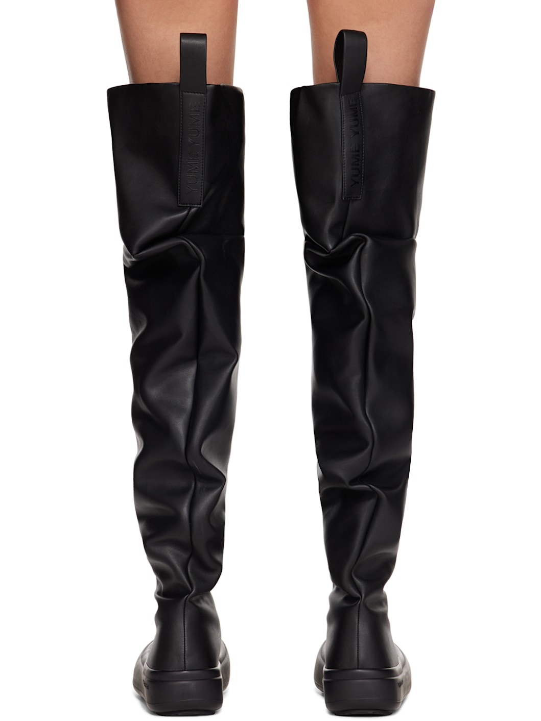 Black High Fisherman Boots - 2